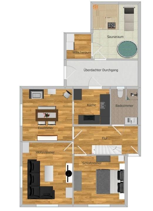 Ferienhaus Carpe Diem ครุมเฮิร์น ภายนอก รูปภาพ